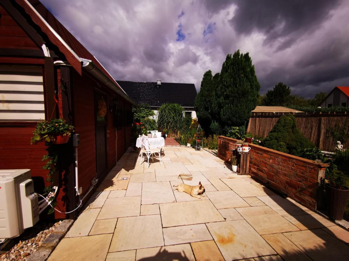 Ferienhaus Mit Mediterraner Terrasse Müllrose Eksteriør bilde