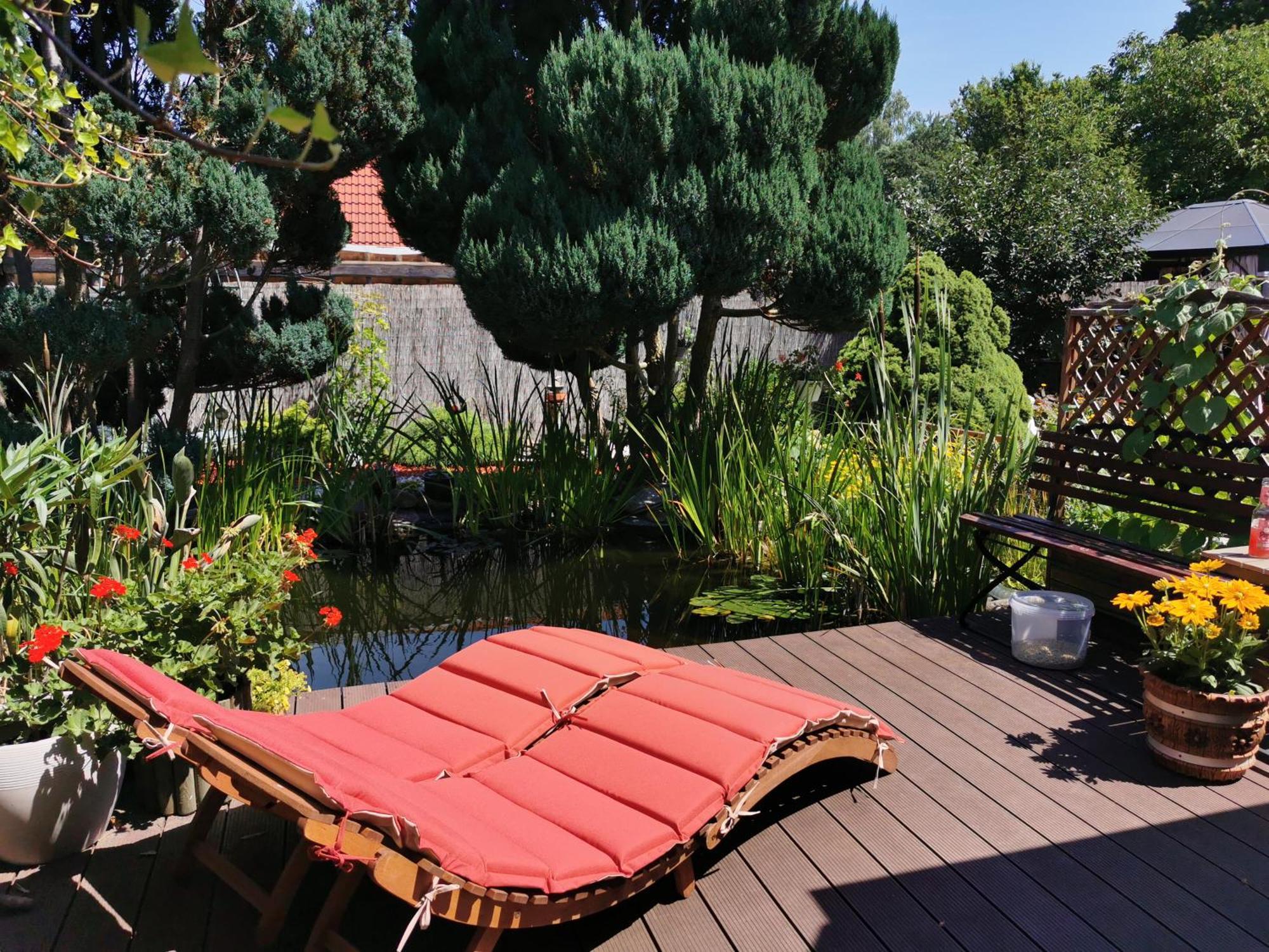 Ferienhaus Mit Mediterraner Terrasse Müllrose Eksteriør bilde